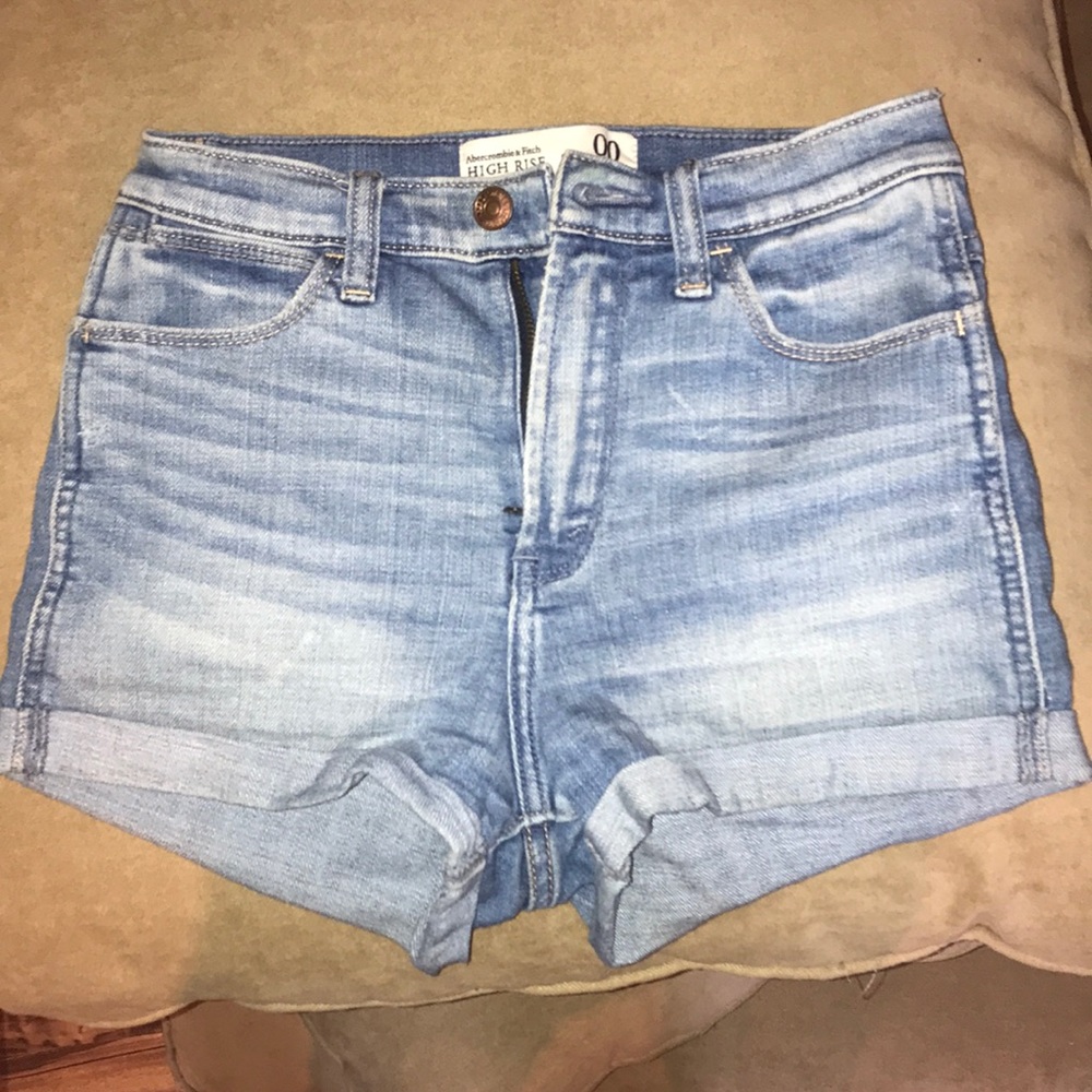 Abercrombie jean shorts